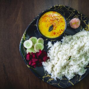 boiled  rice